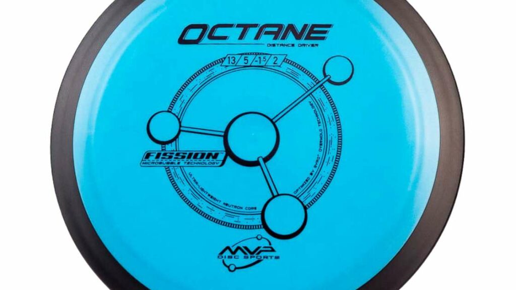 A blue MVP Discs Octane