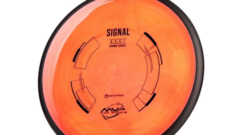 An orange MVP Signal distance driver