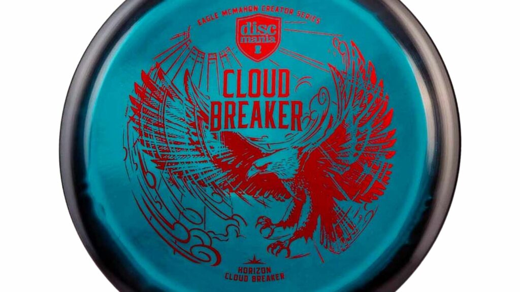 Teal/Black Discmania Eagle McMahon Horizon Cloud Breaker with Red Stamp
