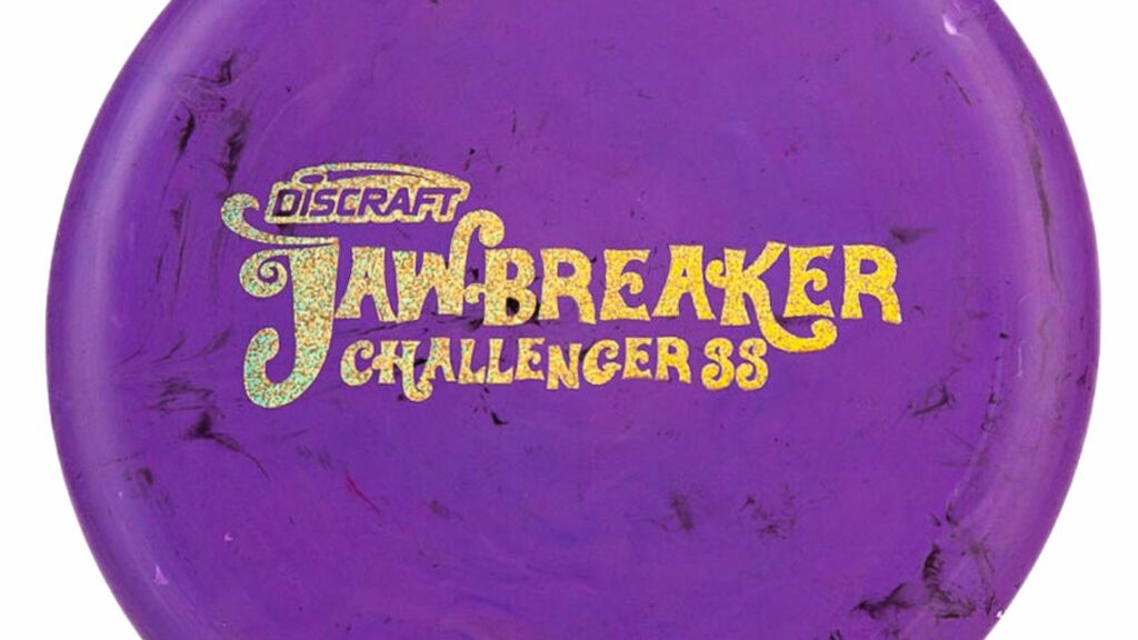 Purple Discraft Jawbreaker Challenger SS with Gold Sparkles Stamp