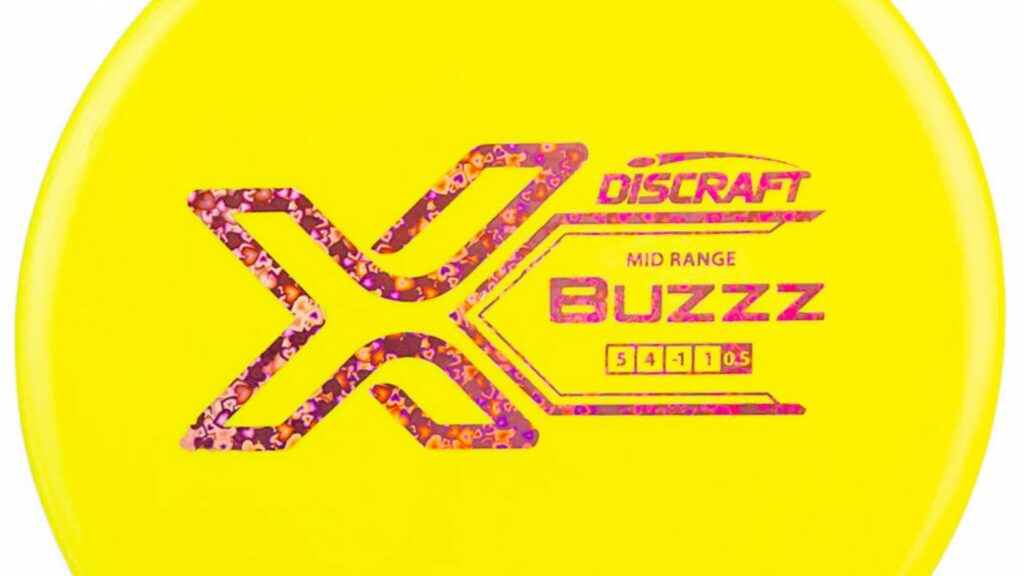 Yellow Discraft X  Line Buzzz  with Holo Flower Stamp
