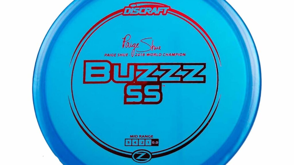 Blue Discraft Buzzz SS with Red Stamp