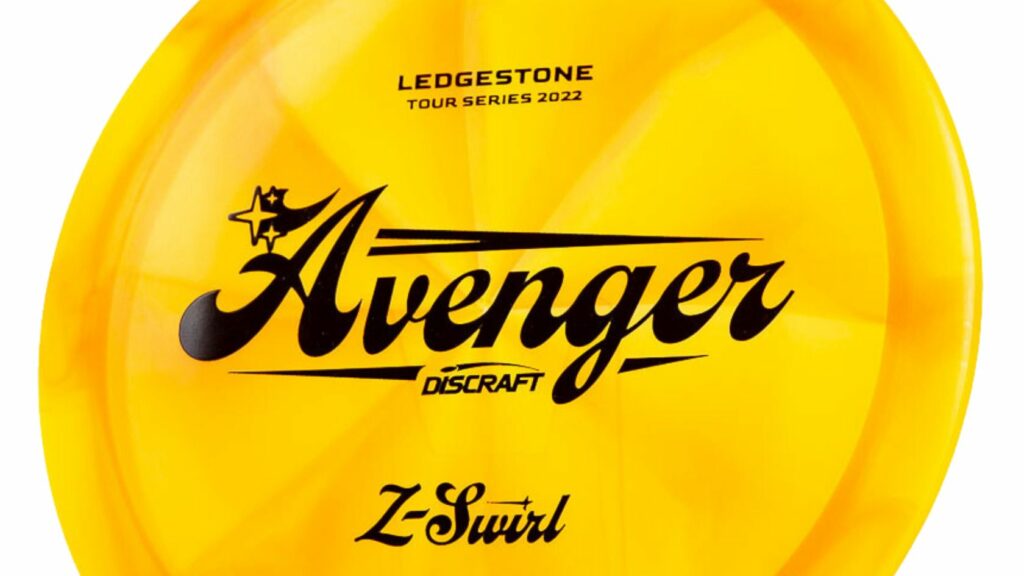 Yellow Avenger Z Swirl Ledgestone 2022 with Black Stamp