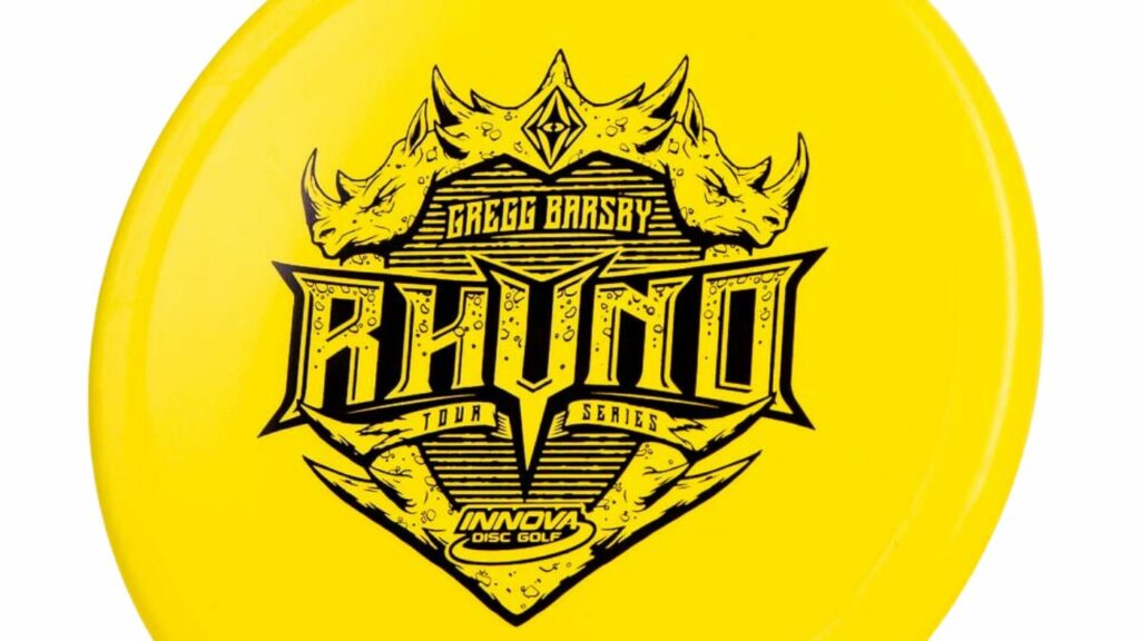 Yellow Innova Gregg Barsby Nexus Rhyno with Black Stamp