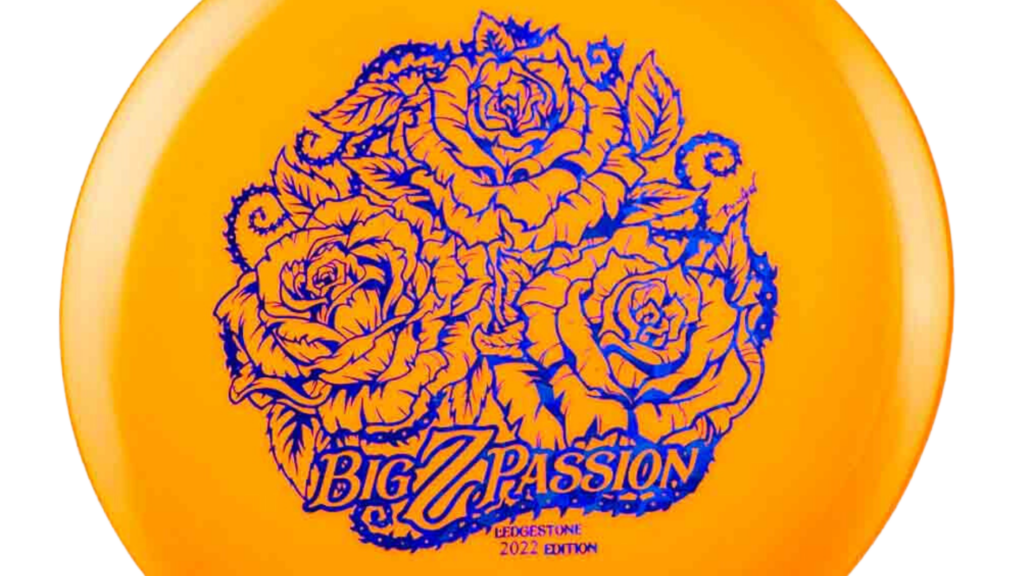 Orange Discraft Big Z Passion with Blue Stamp