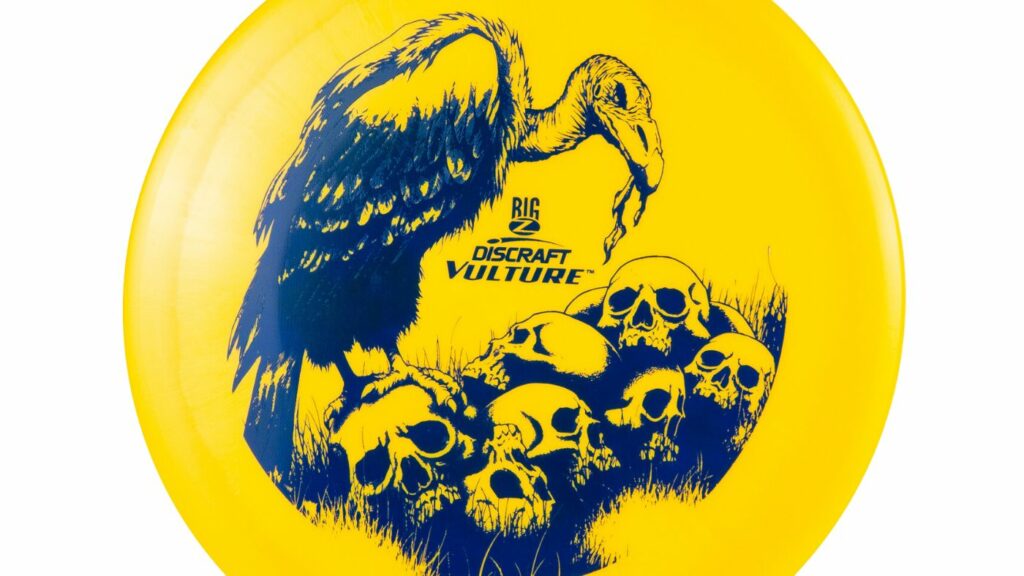 Yellow Discraft Big Z Vulture with Dark Blue Stamp