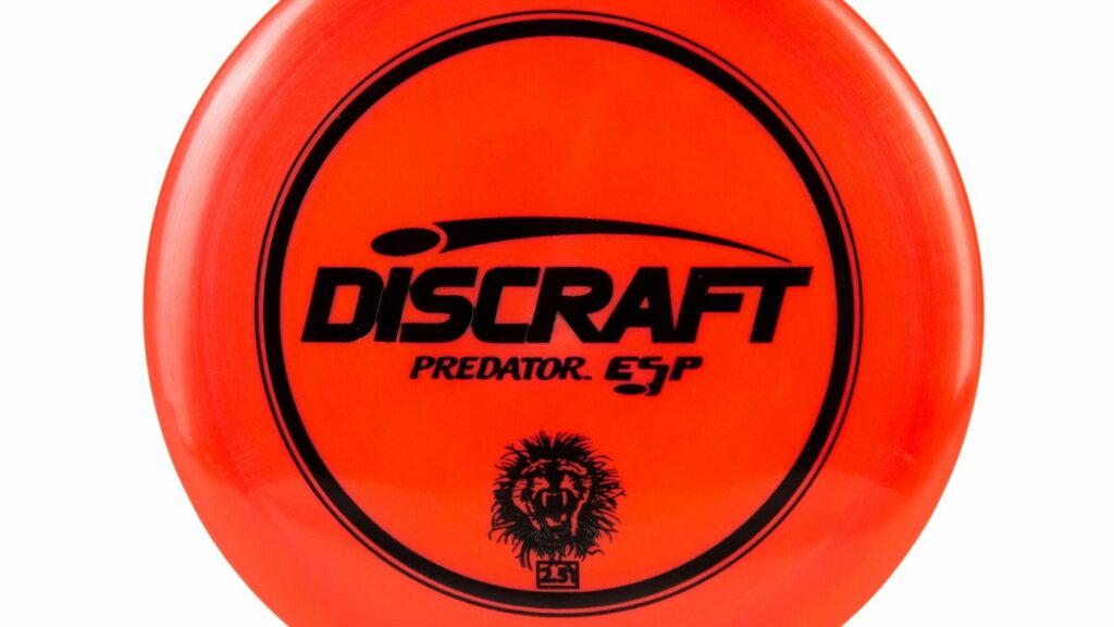 Orange Discraft Predator ESP with Black Stamp
