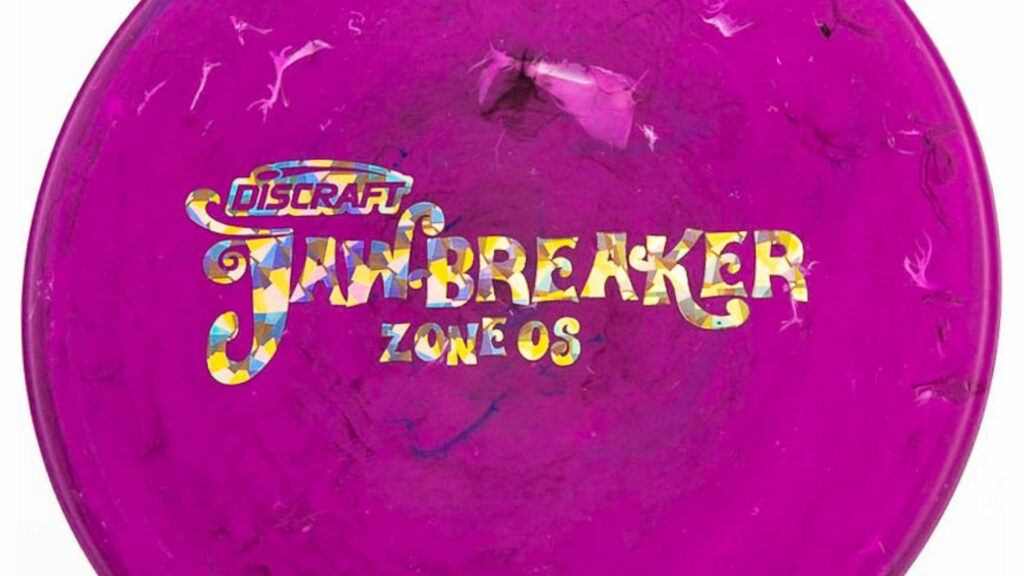 Berry Discraft Jawbreaker Zone OS with Gold Shatter Stamp