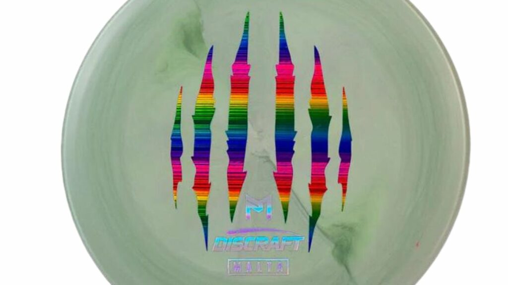 Gray/GreenDiscraft Paul McBeth 6x Claw ESP Malta with Rainbow Stamp