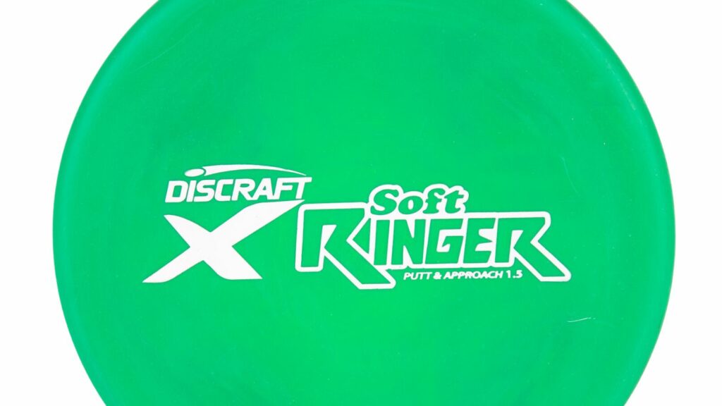 Green Discraft X Soft Ringer with White Stamp