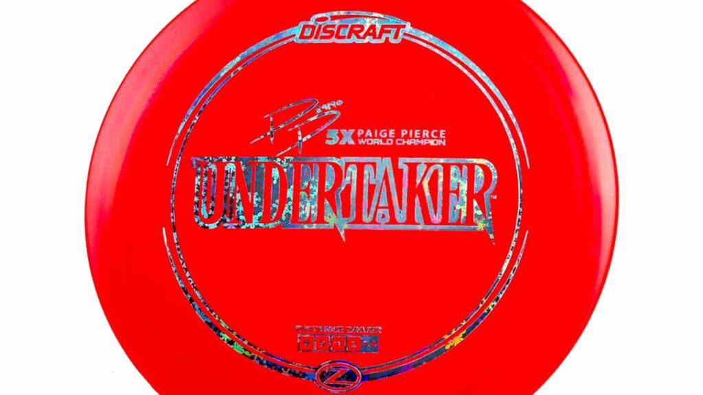 Red Discraft Z Undertaker with Holo Stars Stamp 